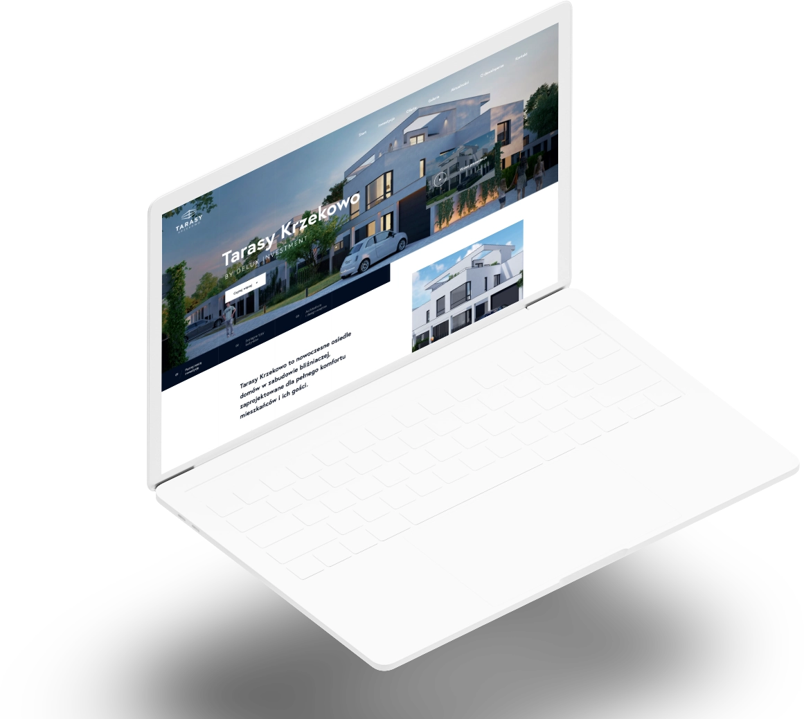 Projekt Strony Internetowej dla dewelopera