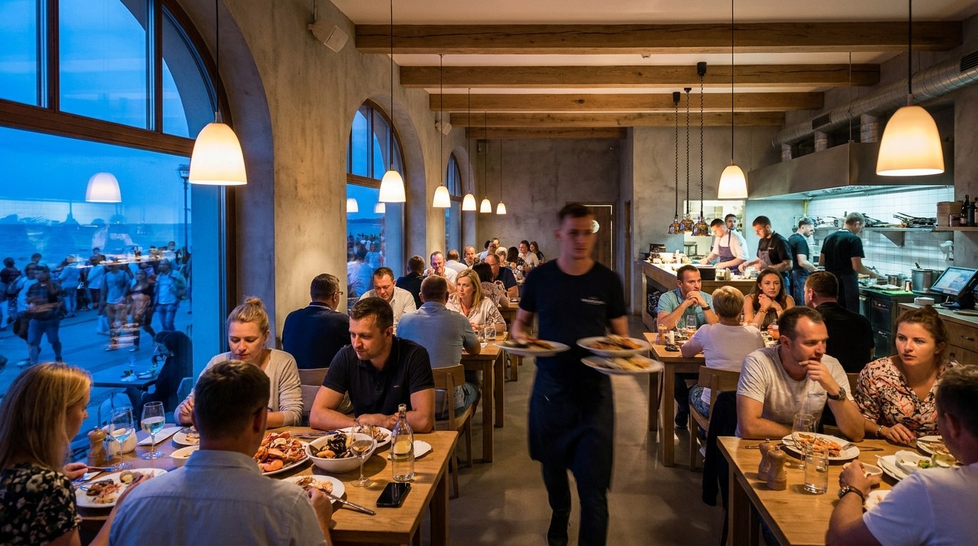 Restauracja nadmorska - rynek gastronomiczny HoReCa w Polsce