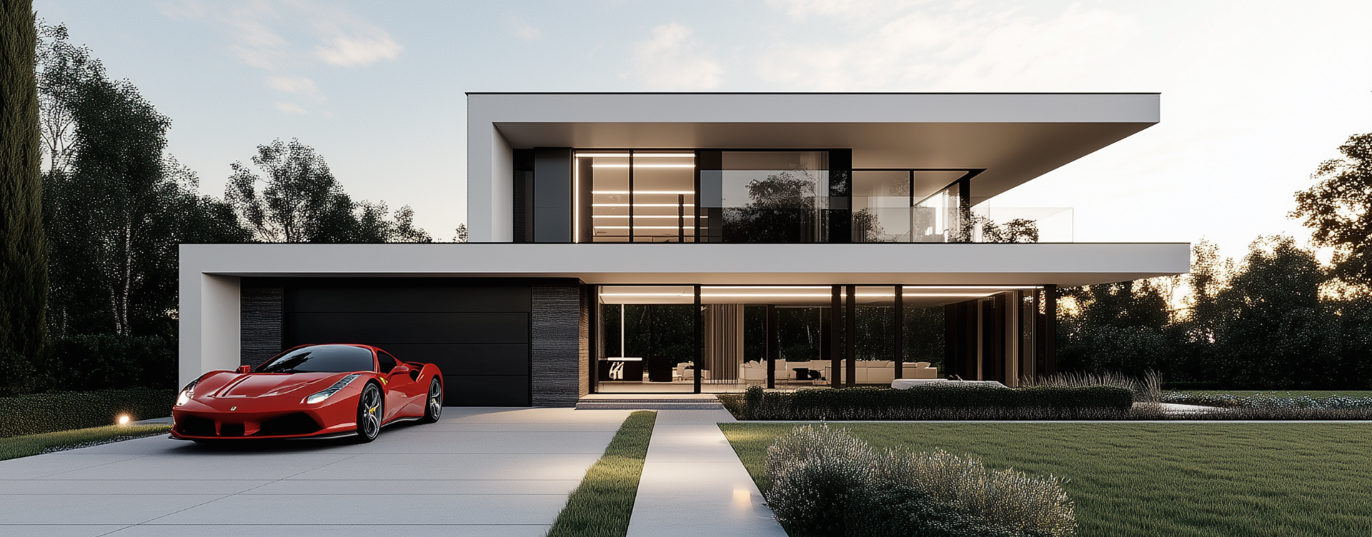 Wizualizacje 3D nieruchomości Kołobrzeg – detal architektoniczny
