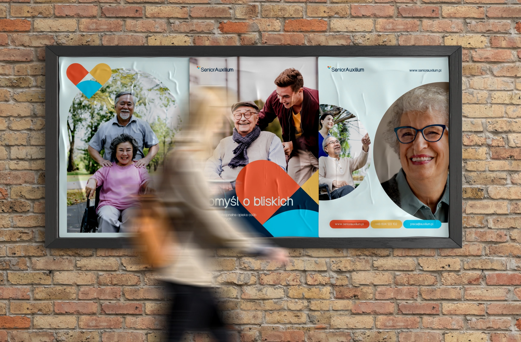 Senior Auxilium: branding, projekt strony internetowej i marketing, realizacja G2 TEAM