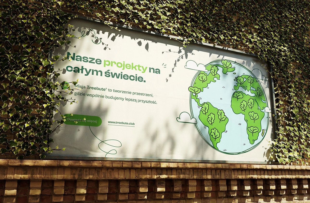 Treebute – branding, social media i projekt strony internetowej