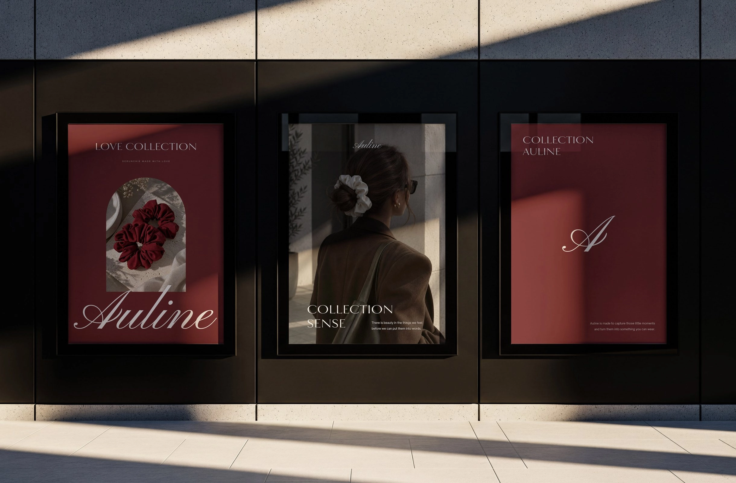 Auline Scrunchies – branding i social media marki ręcznie szytych gumek do włosów