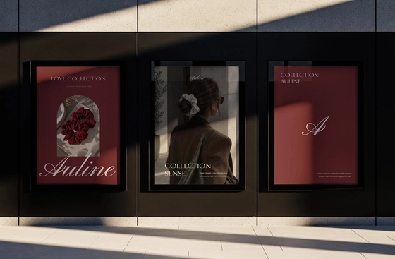 Auline Scrunchies – branding, social media