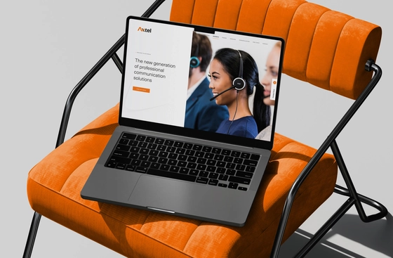 Axtel Headsets – web design, web development